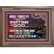 CASTING YOUR CARE UPON HIM FOR HE CARETH FOR YOU  Sanctuary Wall Wooden Frame  GWMARVEL10424  