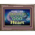 DO THE WILL OF GOD FROM THE HEART  Unique Scriptural Wooden Frame  GWMARVEL10426  "36X31"