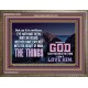 WHAT THE LORD GOD HAS PREPARE FOR THOSE WHO LOVE HIM  Scripture Wooden Frame Signs  GWMARVEL10453  