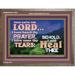 I HAVE SEEN THY TEARS I WILL HEAL THEE  Christian Paintings  GWMARVEL10465  "36X31"