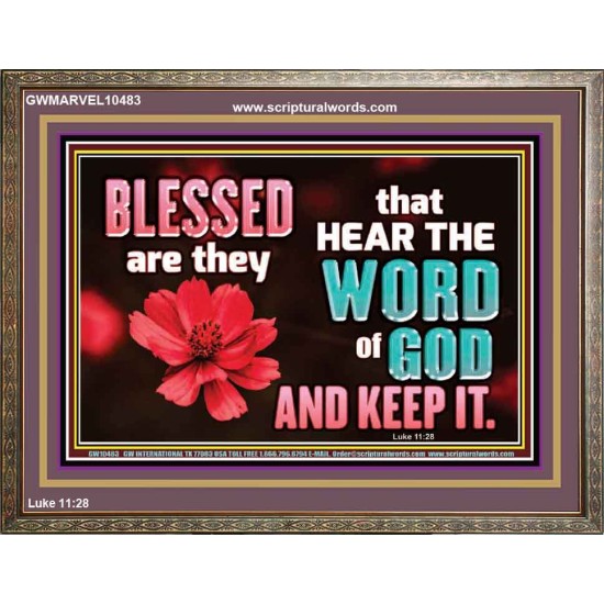 BE DOERS AND NOT HEARER OF THE WORD OF GOD  Bible Verses Wall Art  GWMARVEL10483  