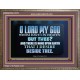 WHOM I HAVE IN HEAVEN BUT THEE O LORD  Bible Verse Wooden Frame  GWMARVEL10512  
