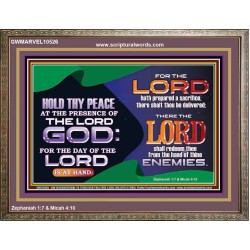 THE DAY OF THE LORD IS AT HAND  Church Picture  GWMARVEL10526  "36X31"