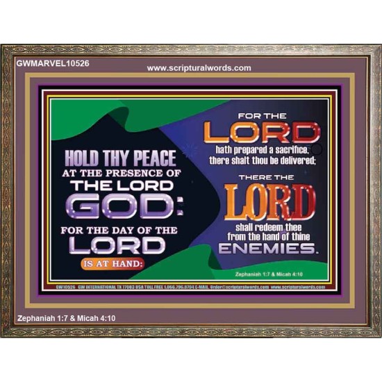 THE DAY OF THE LORD IS AT HAND  Church Picture  GWMARVEL10526  