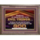 DO NOT LUST AFTER EVIL THINGS  Children Room Wall Wooden Frame  GWMARVEL10527  