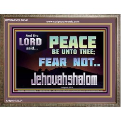 JEHOVAHSHALOM PEACE BE UNTO THEE  Christian Paintings  GWMARVEL10540  "36X31"