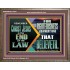 CHRIST JESUS OUR RIGHTEOUSNESS  Encouraging Bible Verse Wooden Frame  GWMARVEL10554  "36X31"