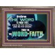 THE WORD IS NIGH THEE  Christian Quotes Wooden Frame  GWMARVEL10555  