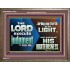 BRING ME FORTH TO THE LIGHT O LORD JEHOVAH  Scripture Art Prints Wooden Frame  GWMARVEL10563  "36X31"