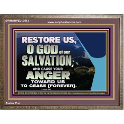 GOD OF OUR SALVATION  Scripture Wall Art  GWMARVEL10573  "36X31"