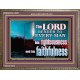 THE LORD RENDER TO EVERY MAN HIS RIGHTEOUSNESS AND FAITHFULNESS  Custom Contemporary Christian Wall Art  GWMARVEL10605  