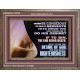 GIVE YOURSELF TO DO THE DESIRES OF GOD  Inspirational Bible Verses Wooden Frame  GWMARVEL10628B  