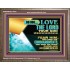 DO YOU LOVE THE LORD WITH ALL YOUR HEART AND SOUL. FEAR HIM  Bible Verse Wall Art  GWMARVEL10632  "36X31"