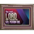 THE ZEAL OF THE LORD OF HOSTS  Printable Bible Verses to Wooden Frame  GWMARVEL10640  "36X31"