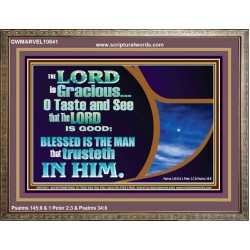 BLESSED IS THE MAN THAT TRUSTETH IN THE LORD  Scripture Wall Art  GWMARVEL10641  "36X31"