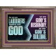 BE GOD'S HUSBANDRY AND GOD'S BUILDING  Large Scriptural Wall Art  GWMARVEL10643  