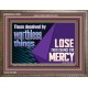 THOSE DECEIVED BY WORTHLESS THINGS LOSE THEIR CHANCE FOR MERCY  Church Picture  GWMARVEL10650  