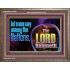 THE LORD REIGNETH FOREVER  Church Wooden Frame  GWMARVEL10668  "36X31"