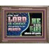THE LORD IS GREAT AND GREATLY TO BE PRAISED  Unique Scriptural Wooden Frame  GWMARVEL10681  "36X31"
