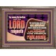 THE LORD IS A DEPENDABLE RIGHTEOUS JUDGE VERY FAITHFUL GOD  Unique Power Bible Wooden Frame  GWMARVEL10682  
