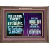 THE ETERNAL GOD IS THY REFUGE AND UNDERNEATH ARE THE EVERLASTING ARMS  Church Wooden Frame  GWMARVEL10698  "36X31"