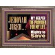 JEHOVAHJIREH THE PROVIDER FOR OUR LIVES  Righteous Living Christian Wooden Frame  GWMARVEL10714  