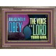 DILIGENTLY OBEY THE VOICE OF THE LORD OUR GOD  Bible Verse Art Prints  GWMARVEL10724  