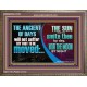 THE ANCIENT OF DAYS WILL NOT SUFFER THY FOOT TO BE MOVED  Scripture Wall Art  GWMARVEL10728  
