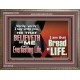 HE THAT BELIEVETH ON ME HATH EVERLASTING LIFE  Contemporary Christian Wall Art  GWMARVEL10758  