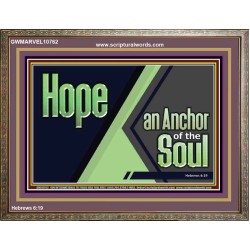 HOPE AN ANCHOR OF THE SOUL  Christian Paintings  GWMARVEL10762  "36X31"