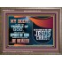YOU ARE THE TEMPLE OF GOD BE HEALED IN THE NAME OF JESUS CHRIST  Bible Verse Wall Art  GWMARVEL10777  "36X31"