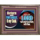 THE LORD HATH DEALT BOUNTIFULLY WITH THEE  Contemporary Christian Art Wooden Frame  GWMARVEL10792  