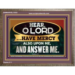 HAVE MERCY ALSO UPON ME AND ANSWER ME  Eternal Power Wooden Frame  GWMARVEL12022  "36X31"