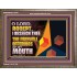 ACCEPT THE FREEWILL OFFERINGS OF MY MOUTH  Bible Verse Wooden Frame  GWMARVEL12044  "36X31"