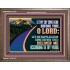 LET MY SUPPLICATION COME BEFORE THEE O LORD  Scripture Art Wooden Frame  GWMARVEL12053  "36X31"