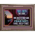 FEAR NOT I WILL HELP THEE SAITH THE LORD  Art & Wall Décor Wooden Frame  GWMARVEL12080  "36X31"