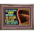 BE BLESSED WITH JOY UNSPEAKABLE AND FULL GLORY  Christian Art Wooden Frame  GWMARVEL12100  "36X31"