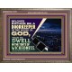 BELOVED RATHER BE A DOORKEEPER IN THE HOUSE OF GOD  Bible Verse Wooden Frame  GWMARVEL12105  