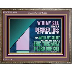 WITH MY SOUL HAVE I DERSIRED THEE IN THE NIGHT  Modern Wall Art  GWMARVEL12112  "36X31"