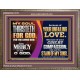MY SOUL THIRSTETH FOR GOD THE LIVING GOD HAVE MERCY ON ME  Custom Christian Artwork Wooden Frame  GWMARVEL12135  