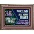 THE DAY OF THE LORD IS GREAT AND VERY TERRIBLE REPENT IMMEDIATELY  Custom Inspiration Scriptural Art Wooden Frame  GWMARVEL12145  "36X31"