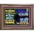 IN BLESSING I WILL BLESS THEE  Unique Bible Verse Wooden Frame  GWMARVEL12150  "36X31"