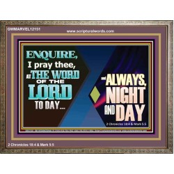 THE WORD OF THE LORD TO DAY  New Wall Décor  GWMARVEL12151  "36X31"