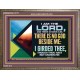 THERE IS NO GOD BESIDE ME  Bible Verse for Home Wooden Frame  GWMARVEL12171  