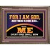 UNTO ME EVERY KNEE SHALL BOW  Scripture Wall Art  GWMARVEL12176  "36X31"