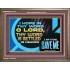 O LORD I AM THINE SAVE ME  Large Scripture Wall Art  GWMARVEL12177  "36X31"