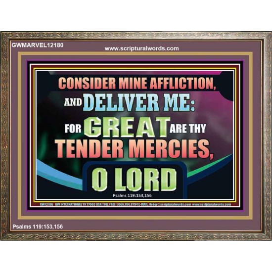 GREAT ARE THY TENDER MERCIES O LORD  Unique Scriptural Picture  GWMARVEL12180  