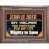 JEHOVAH JIREH MY HELPER THE PROVIDER FOR MY LIFE  Unique Power Bible Wooden Frame  GWMARVEL12249  "36X31"