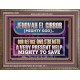 JEHOVAH EL GIBBOR MIGHTY GOD MIGHTY TO SAVE  Ultimate Power Wooden Frame  GWMARVEL12250  