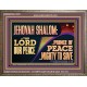 JEHOVAH SHALOM THE LORD OUR PEACE PRINCE OF PEACE  Righteous Living Christian Wooden Frame  GWMARVEL12251  